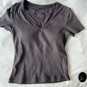 Klassy Network Shirt with Built in Bra